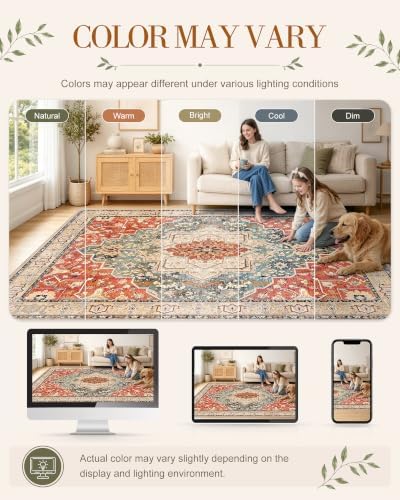 OLANLY 2x5 Washable Runner Rug, Soft Non Slip Carpet for Hallway Kitchen - Image 2