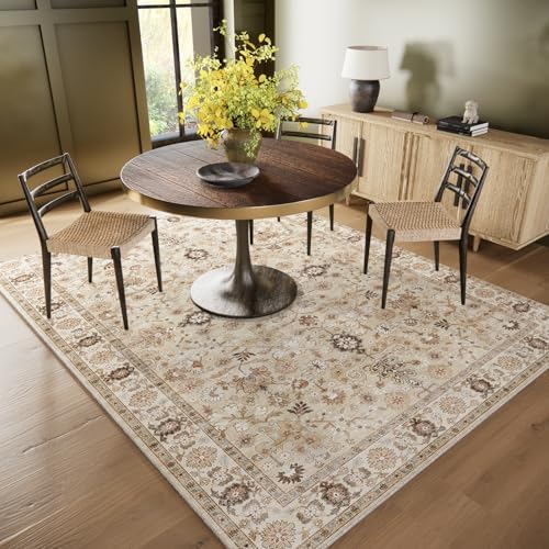 Machine Washable Rugs for Living Room: 6x9 Area Rugs for Bedroom - Image 4