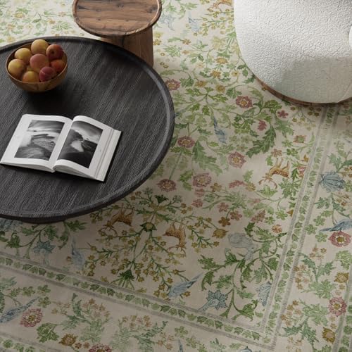 2x3 Washable Area Rugs for Entryway: Throw Small Rug Door Mat Indoor Entrance Non-Slip Low Pile Soft Kitchen Rug for Entrance Front Door Indoor Bedside Kids Room - Image 3