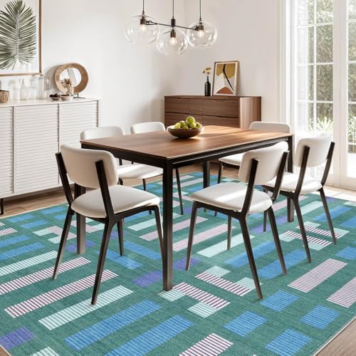 cotiled Boho 5x7 Area Rugs for Living Room: Soft Moroccan Washable Rug - Image 6
