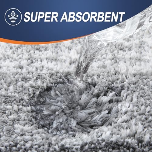 OLANLY Bathroom Runner Rug 47x20, Extra Soft Absorbent Microfiber Bath Rugs - Image 4
