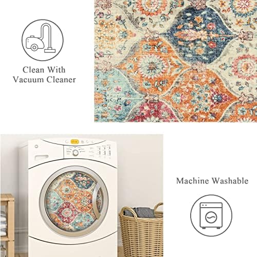 Lahome Moroccan Washable Runner, 2x6 Kitchen Runners for Hallways 6 Feet - Image 2