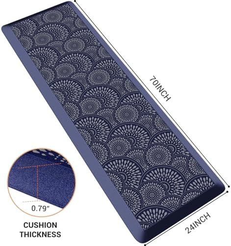 Mattitude 4/5 Inch Kitchen Mat, Waterproof Non-Slip Standing Mats and Rugs - Image 2