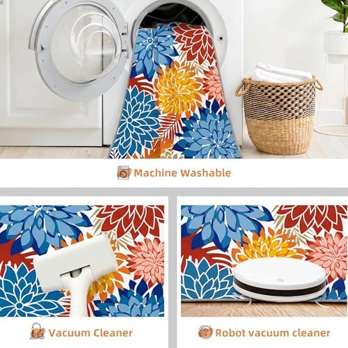 Outdoor Rug Waterproof, Washable Patio Rug for Deck, 4x6, Multicolored - Image 6