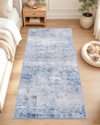 OLANLY 2x5 Washable Runner Rug, Soft Non Slip Carpet for Hallway Kitchen by OLANLY