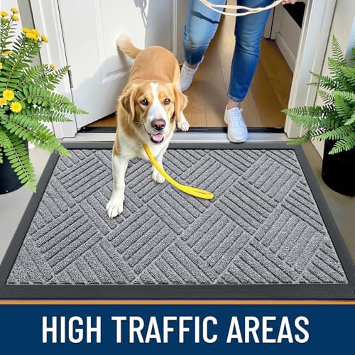 OLANLY Front Door Mat Outside Entrance 47x23, Waterproof Heavy-Duty Doormat - Image 6
