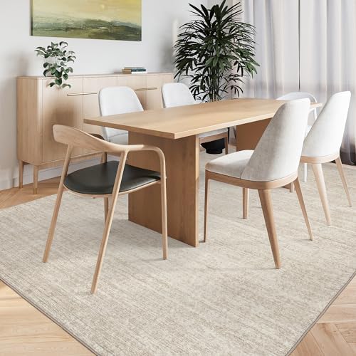Valenrug Washable Area Rug 3x5, Non Slip Entryway Rug for Bedroom, Beige - Image 4