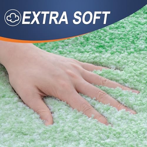 OLANLY Bathroom Runner Rug 54x24, Extra Soft Absorbent Microfiber Bath Rugs - Image 2