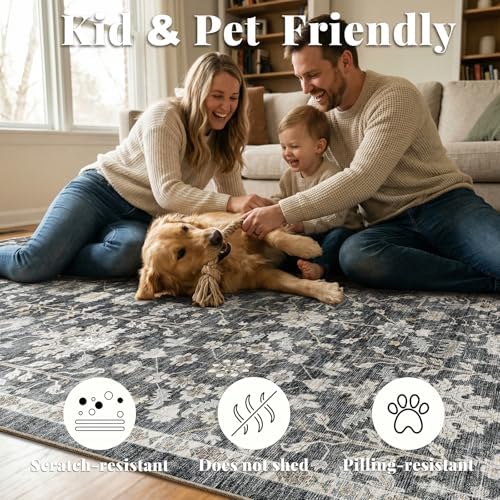 Washable Small Area Rugs for Entryway: 2x3 Door Mat Indoor Entrance - Image 5