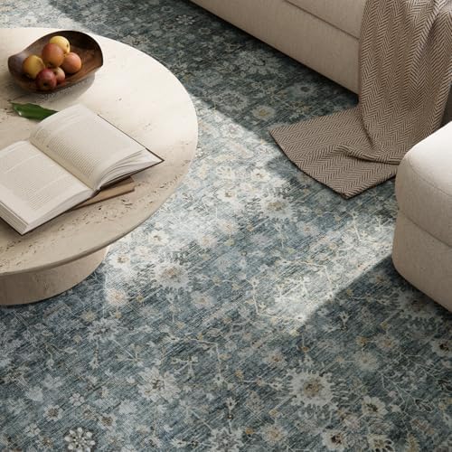 Machine Washable Rugs for Living Room: 5x7 Area Rugs for Bedroom - Image 5