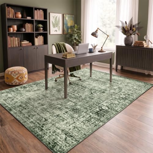 Homemate Washable Rug 5x7 Area Rugs - Vintage Rugs for Living Room - Image 3