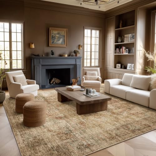 Machine Washable Rugs for Living Room: 8x10 Area Rugs for Bedroom - Image 3