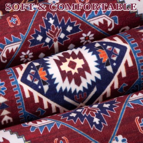 SERISSA 5x7 Washable Non Slip Boho Area Rug for Living Room - Image 6
