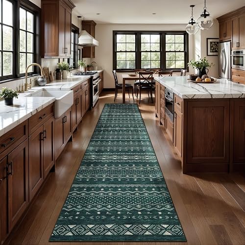 SERISSA 2x10 Washable Non-Slip Boho Runner Rug for Hallway - Image 2