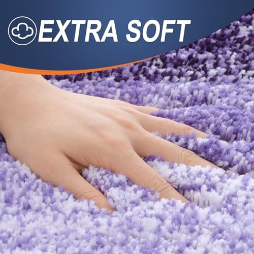 OLANLY Bathroom Runner Rug 70x20, Extra Soft Absorbent Microfiber Bath Rugs - Image 3