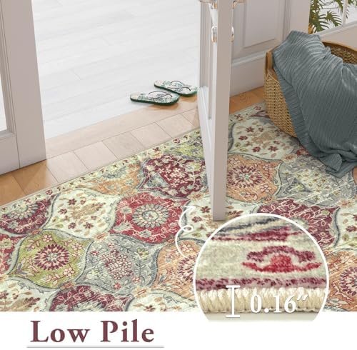 Lahome Moroccan Washable Indoor Door Mat, 2x3 Entryway Rugs for Kitchen - Image 5