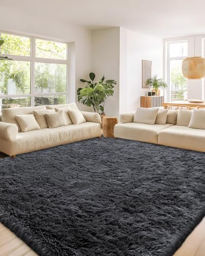 Smiry Area Rugs for Living Room Bedroom 2x8 ft, Fluffy Washable Carpet - Image 6