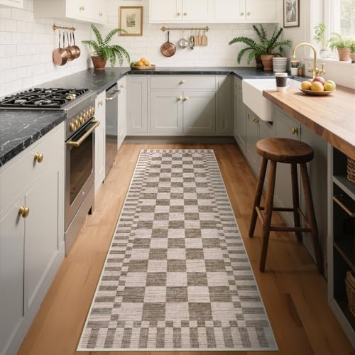 GarveeHome 2x6 Kitchen Runner Rug Non Slip Washable Runner Rug for Hallway by GarveeHome