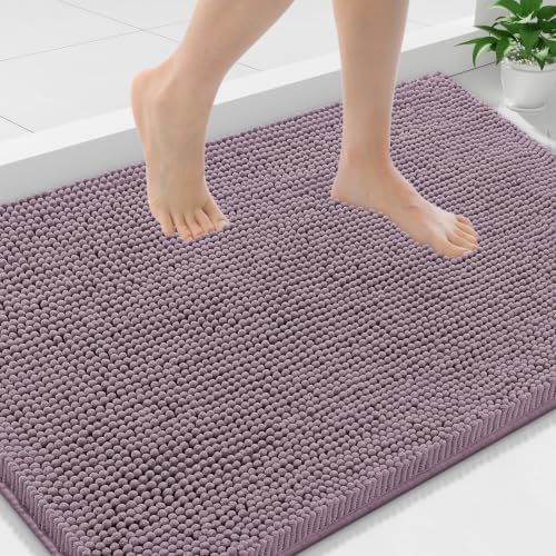 Smiry Bathroom Rugs 36X24, Luxury Chenille Extra Soft Absorbent Bath Mat by Smiry