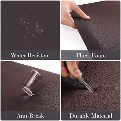 HappyTrends 2 PCS Kitchen Mat Cushioned Anti-Fatigue Floor Mat, Heavy Duty - Image 4