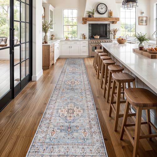 Washable Hallway Runner Rug 3x16: Non Slip Runner Rugs with Rubber Backing - Image 2