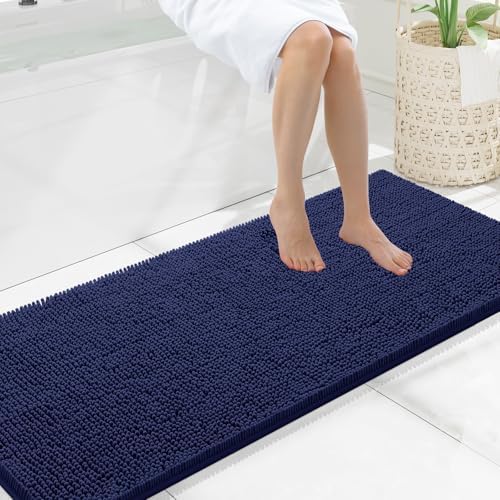 Smiry Bathroom Rugs 59X20, Luxury Chenille Extra Soft Absorbent Bath Mat by Smiry