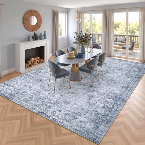 Homemate Washable Rug 10x12 Area Rugs - Vintage Rugs for Living Room - Image 2