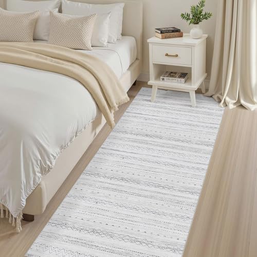 cotiled Hallway 2.6x8 Runner Rugs Washable Boho Moroccan Soft Rug - Image 3