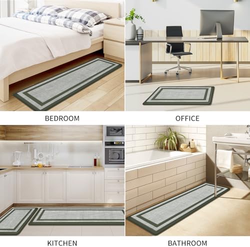 Mattitude Kitchen Mats Set of 2,Cushioned Anti-Fatigue Non-Skid Rug Sets - Image 7