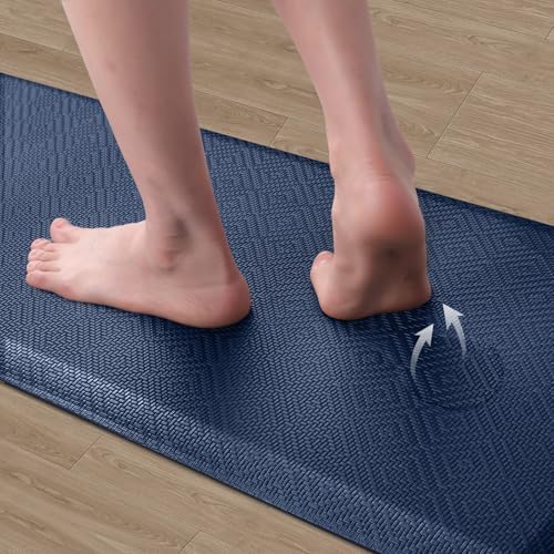 Anti-Fatigue Kitchen Mats for Floor Standing and Comfort Desk Mats 17"x39" - Image 3