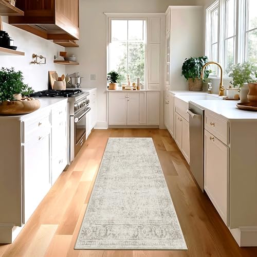 Hallway Runner 2.6x8 Area Rugs Washable Hallway Rug - Image 2