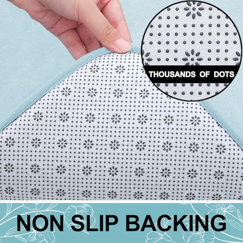 Smiry Memory Foam Bath Mat 30x20, Extra Soft and Absorbent Bathroom Rugs - Image 6