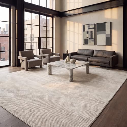 SAFAVIEH Revive Area Rug 10'6"x14', Modern Beige REV102B by Unknown