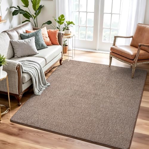Keeko 4x4 Square Area Rugs for Living Room Bedroom,Soft Washable Carpet by Keeko