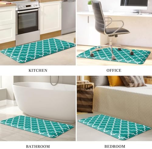 WISELIFE Anti Fatigue Floor Mat - 4/5 Inch Thick Kitchen Mat Non Slip Waterproof Heavy Duty Ergonomic Comfort Mat Durable for Home, Office, Sink, Laundry,(20" x 39", Green) - Image 7