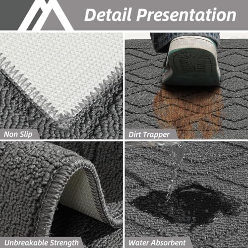 COSY HOMEER Kitchen Rugs Non Slip Washable 24"x60" Kitchen Mats for Floor - Image 5