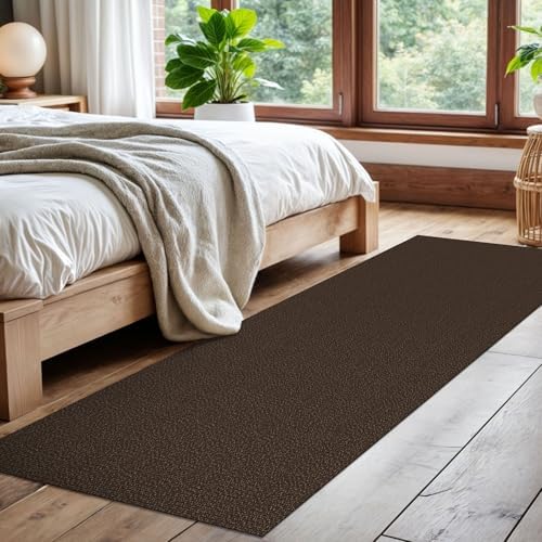 EARTHALL Washable Runner Rug, Non Slip Kitchen Rug, 2x7 Ft, Brown/Coffee - Image 6