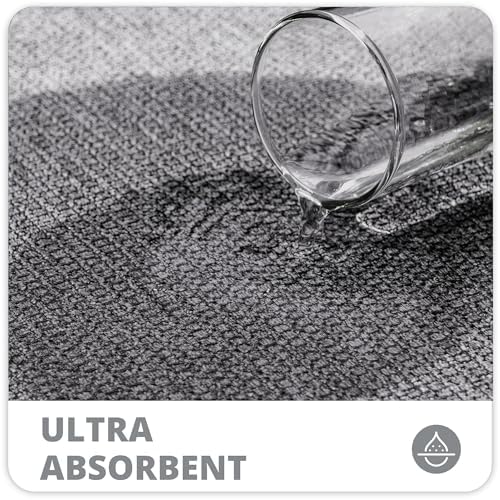 Bosap Bath Mat,Ultra Thin Bathroom Runner Rugs,Large Bath Mats for Bathroom,Quick Dry,Non-Slip,Machine Washable,Low Pile,Bath Rug,Shower Outside,Sink,Home Decor Accessories.Grey,3'x4'(36x48inch) - Image 3