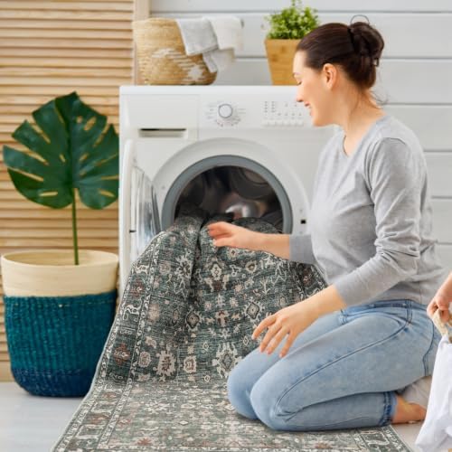 Washable Hallway Runner Rug 3x20: Non Slip Runner Rugs with Rubber Backing - Image 6
