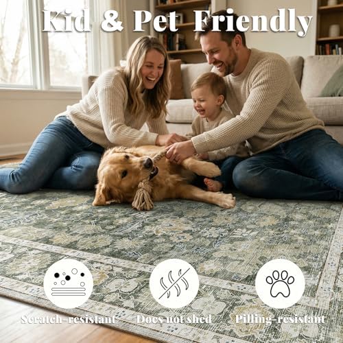 Washable Small Area Rugs for Entryway: 2x3 Door Mat Indoor Entrance - Image 5