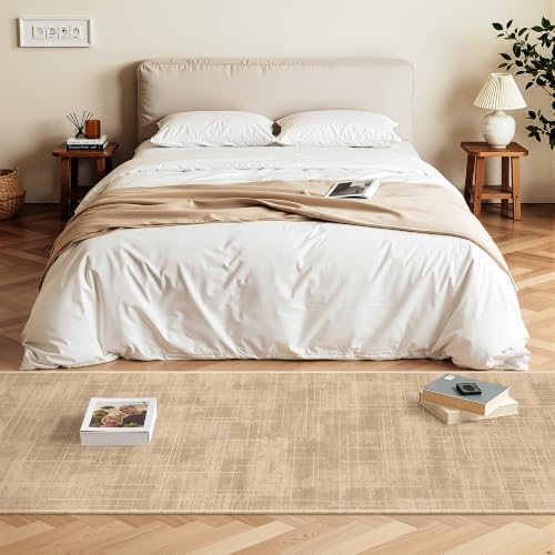 2x6 Runner Rug Non Slip,Washable Hallway Runner Rug,Brown - Image 5