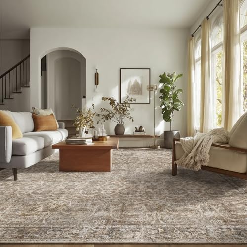 Machine Washable Rugs for Living Room: 8x10 Area Rugs for Bedroom - Image 3