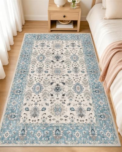 OLANLY 3x6 Washable Runner Rug, Soft Non Slip Carpet for Hallway Kitchen by OLANLY