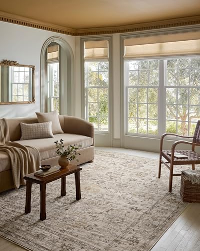 Loloi Magnolia Home Pace Natural/Stone 2'-6" x 10'-0" Runner Rug by Unknown