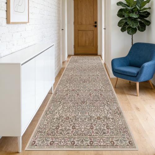 2'6" x 8' Runners Rug for Hallway Washable Soft Carpet (Moss) by Unknown