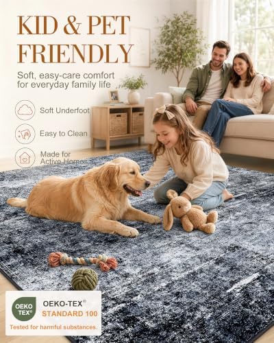 OLANLY 3x6 Washable Runner Rug, Soft Non Slip Carpet for Hallway Kitchen - Image 5