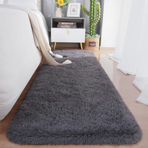 Chicrug Soft Runner Rugs for Bedroom Living Room Plush Fluffy Rugs 2x6 by ChicrugHomeDecor