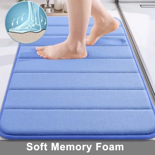 Buganda Memory Foam Bath Mat 34 x 20, Ultra Soft Absorbent Bathroom Rugs - Image 3
