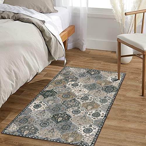Lahome Moroccan Small Area Rug, 2x4 Rugs for Entryway Kitchen Bedside - Image 6