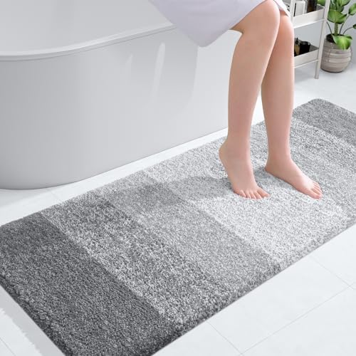 OLANLY Large Bathroom Rugs 50x30, Extra Soft Absorbent Microfiber Bath Rugs by OLANLY